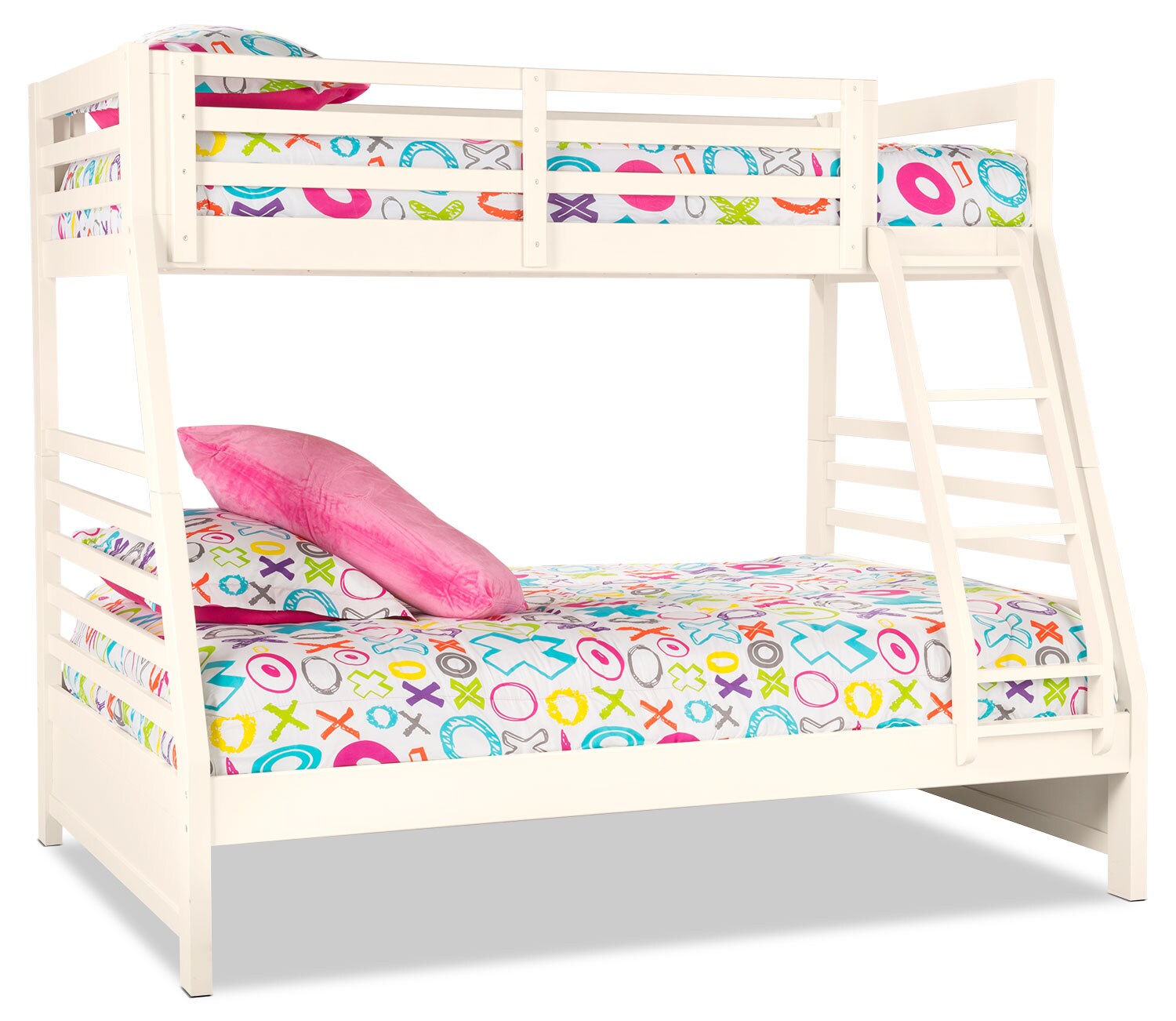 Chadwick Twin/Twin Bunk Bed White The Brick
