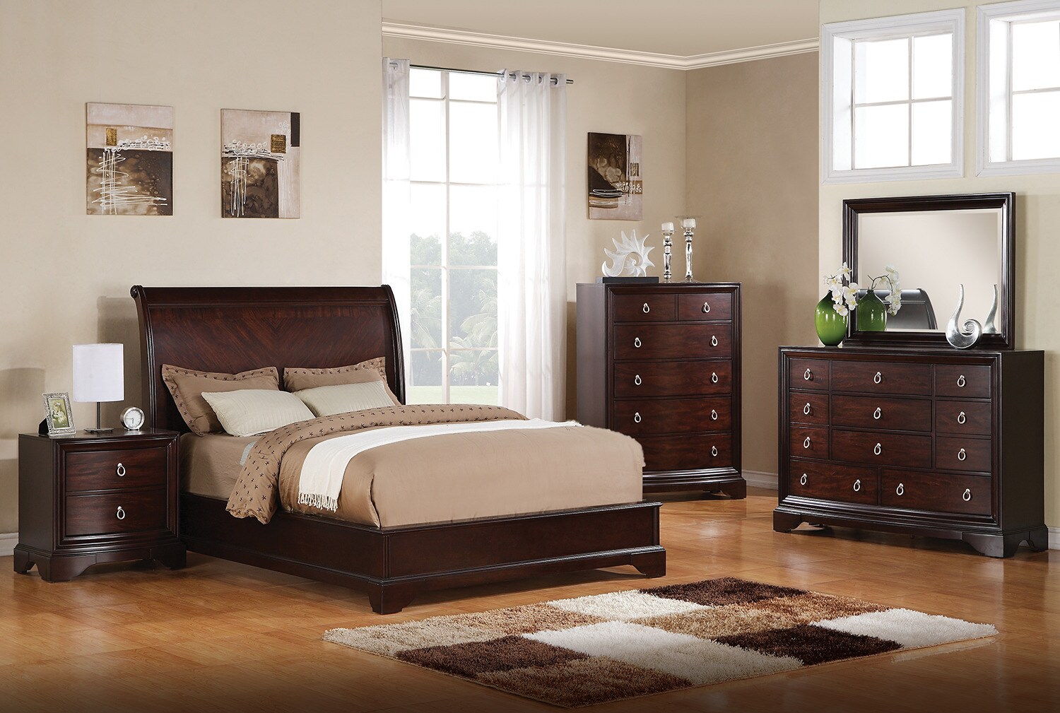 The Noah Collection - Dark Cherry