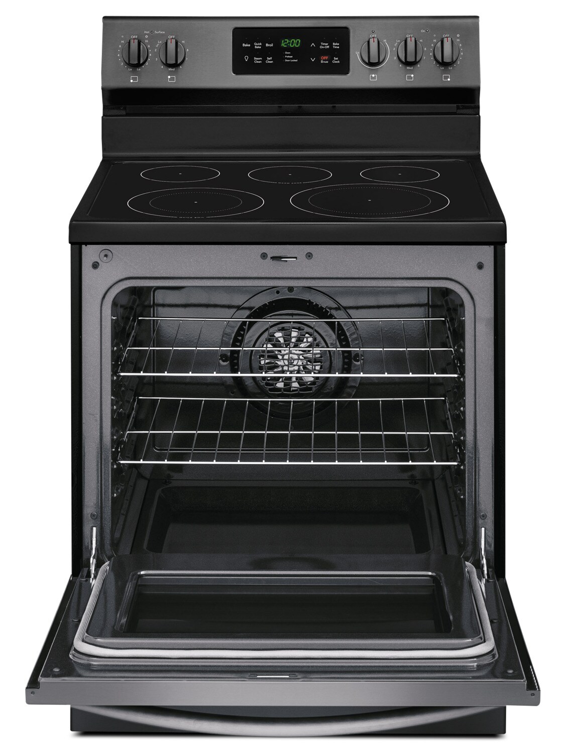 Frigidaire Gallery 5.7 Cu. Ft. Freestanding Black Stainless Steel