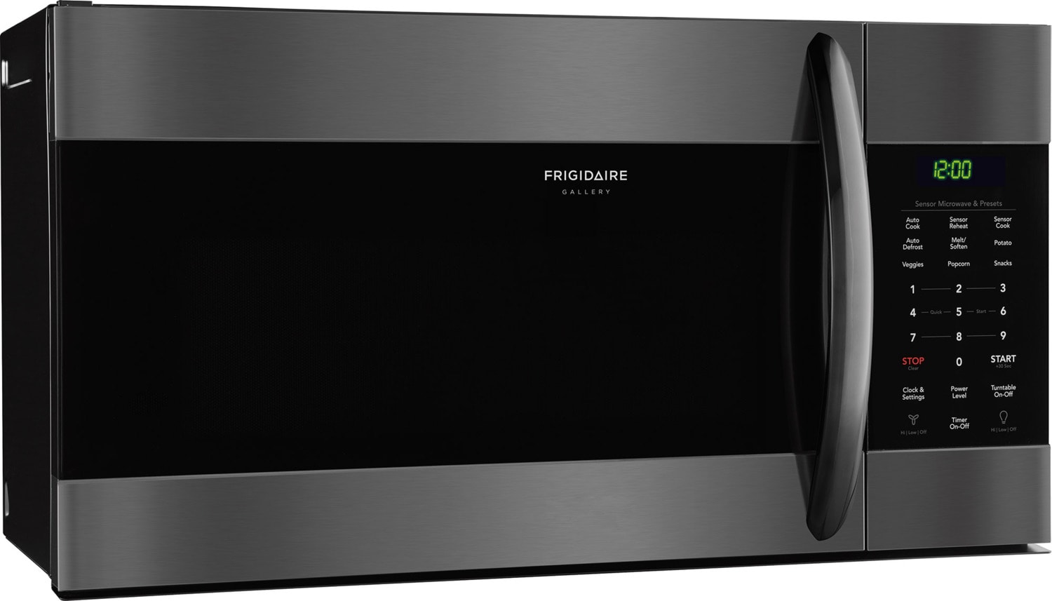 Frigidaire Gallery Black Stainless Steel OverTheRange Microwave (1.7