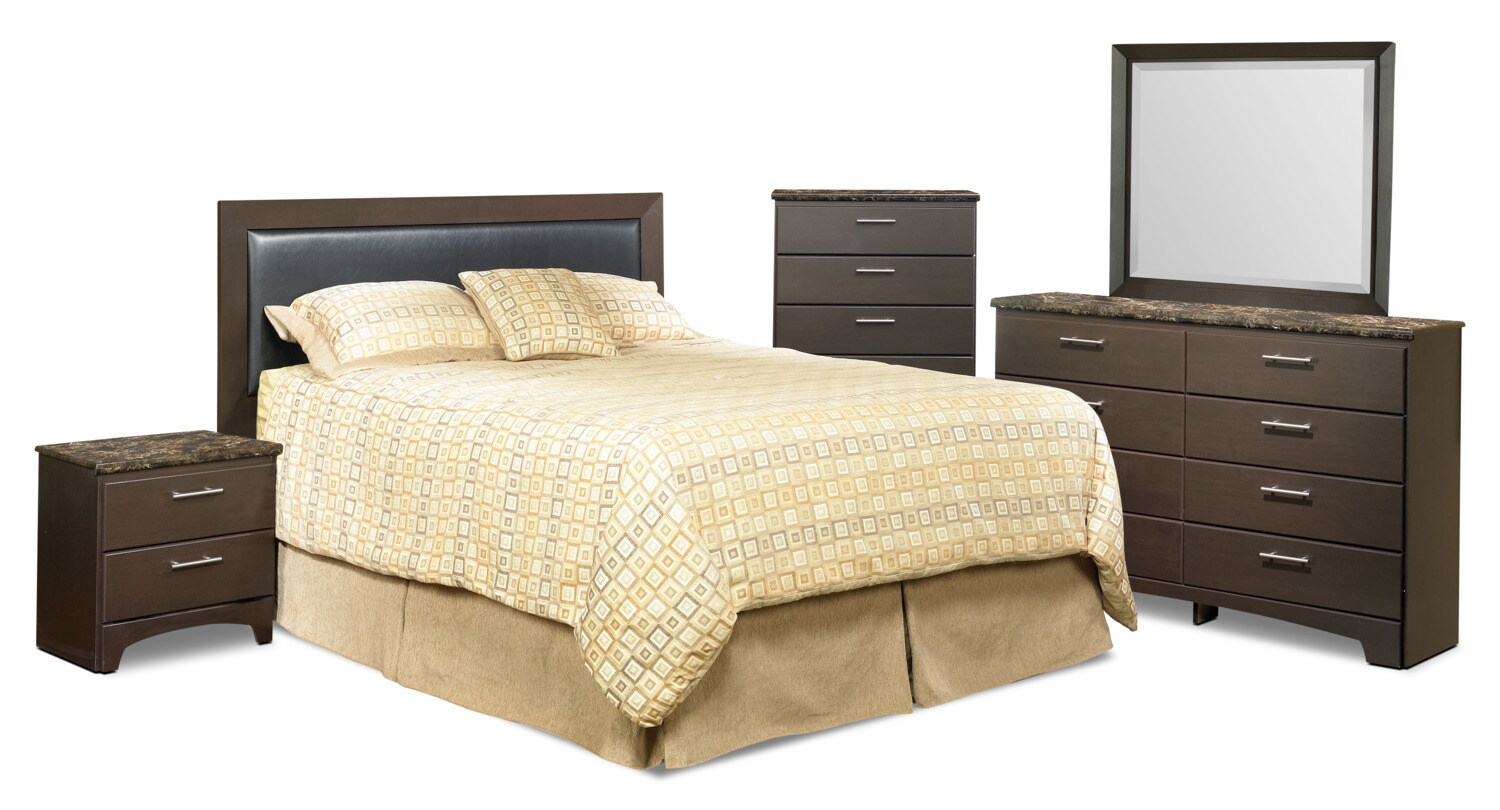 Oxford 5Piece Queen Bedroom Package The Brick