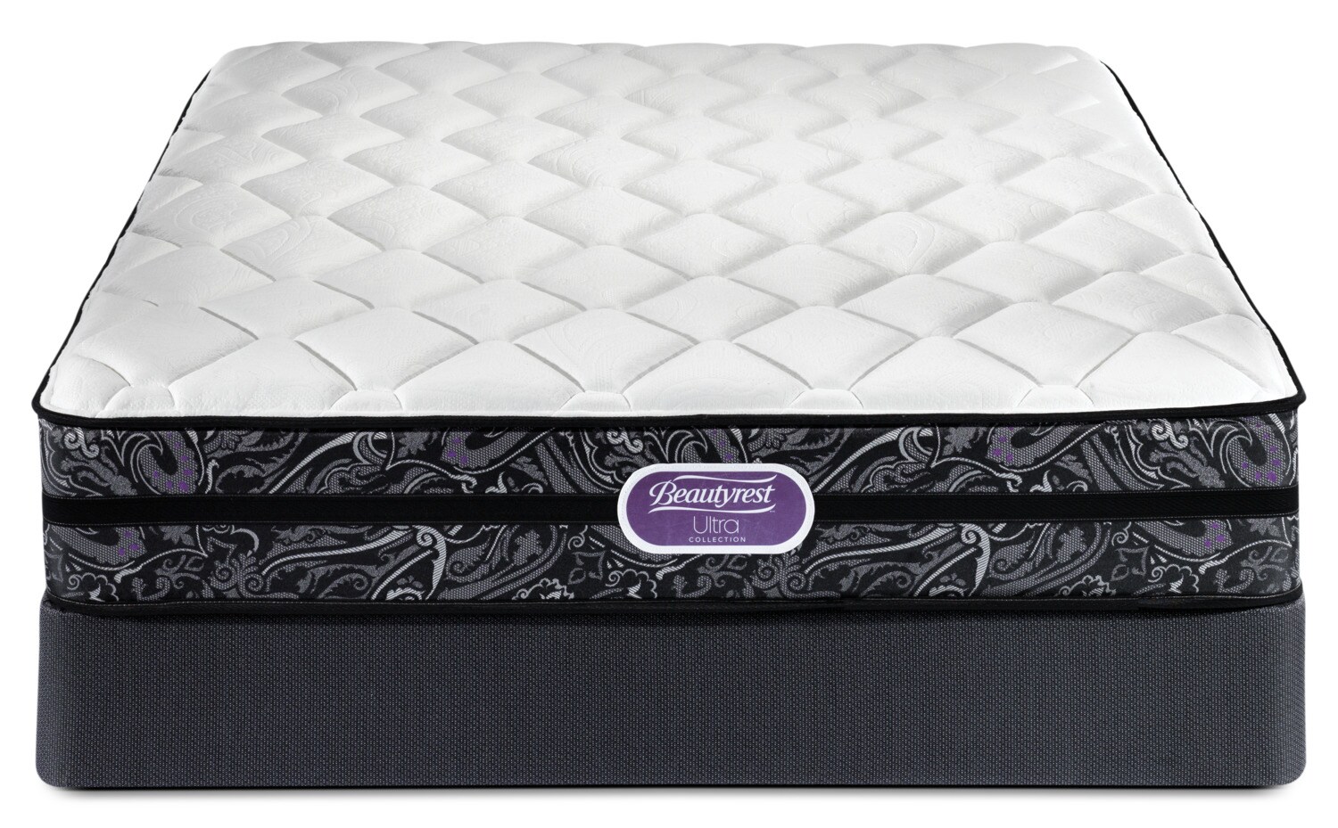Simmons Beautyrest Ultra Haley Firm Queen Mattress and Split Low
