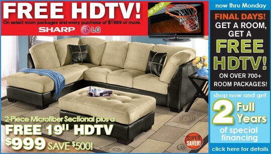 Get A Room, Get A Free HDTV!