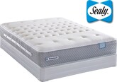 Mattresses and Bedding-Posturepedic Deluxe Series Plush Queen Mattress/Boxspring Set