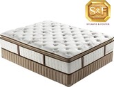 Mattresses and Bedding-Estate  M  Luxury Firm Euro Pillow Top California King Mattress/Boxspring Set