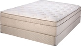 Mattresses and Bedding-Koil Blue Bell Euro Top King Mattress/Boxspring Set