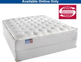 Mattresses and Bedding-Royal Euro Top Twin Mattress/Boxspring Set
