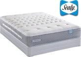 Mattresses and Bedding-Posturepedic Deluxe Series Cushion Firm Full Mattress/Boxspring Set