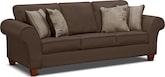Living Room Furniture-Palmer III Queen Sleeper Sofa