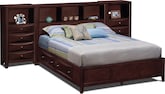 Clarion Queen Wall Bed with Piers