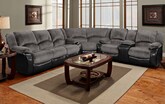 New Living Room Collection - Furniture.com - Devon Grey II Sectional 