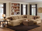 Living Room Furniture-The Latham Collection-Latham 3 Pc. Sectional