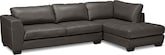 Living Room Furniture-Ciera IV 2 Pc. Sectional (Reverse)