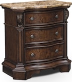 Monticello Pecan Nightstand