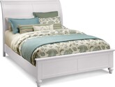 Bedroom Furniture-Savannah White King Bed