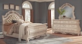 Bedroom Furniture-Marquis II 5 Pc. King Bedroom