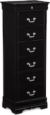 Neo Classic Black Lingerie Chest