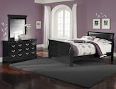 Neo Classic Black II 5 Pc. Full Bedroom