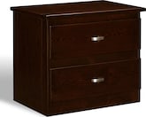 Kids Furniture-Varsity Merlot Nightstand