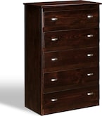 Kids Furniture-Varsity Merlot Chest