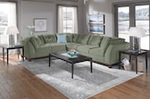 Living Room Furniture-The Solace Spa II Collection-Solace Spa II 2 Pc. Sectional