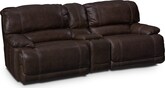 St. Malo 3 Pc. Power Reclining Sofa with Console