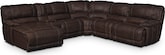 St. Malo 6 Pc. Power Reclining Sectional (Reverse)