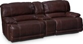 St. Malo III 3 Pc. Power Reclining Sofa with Console