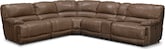 St. Malo II 6 Pc. Power Reclining Sectional (Alternate)