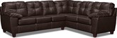 Rialto III 2 Pc. Sleeper Sectional (Reverse)