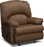 Living Room Furniture-Quincy Rocker Recliner