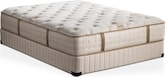 Mattresses and Bedding-Amy Plush Queen Mattress/Foundation Set