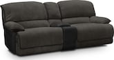 Living Room Furniture-Del Mar II 3 Pc. Power Reclining Sofa with Console