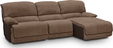 Living Room Furniture-Del Mar 3 Pc. Power Reclining Sectional