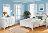Kids Furniture-Plantation Cove White II 5 Pc. Twin Bedroom