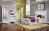 Bedroom Furniture-Dimora White II 5 Pc. King Bedroom (Alternate)
