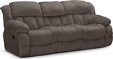 Living Room Furniture-Park City Dual Reclining Sofa