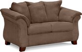 Adrian Taupe Loveseat