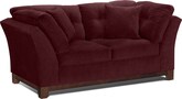 Living Room Furniture-Solace Poppy Loveseat