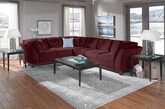 Living Room Furniture-The Solace Poppy II Collection-Solace Poppy II 2 Pc. Sectional