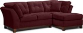 Living Room Furniture-Solace Poppy II 2 Pc. Sectional (Alternate Reverse)
