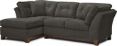 Solace Gray II 2 Pc. Sectional (Alternate)