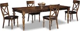 Dining Room Furniture-Alamo 5 Pc. Dinette