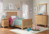 Arts & Crafts Light II 6 Pc. Twin Bedroom