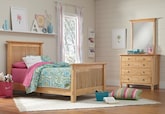 Kids Furniture-Arts & Crafts Light II 5 Pc. Full Bedroom
