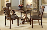 Dining Room Furniture-Austin Cherry 5 Pc. Dinette