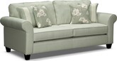 Living Room Furniture-Springfield Queen Sleeper Sofa