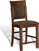 Austin Walnut Counter-Height Stool