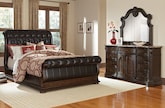 Monticello Pecan II 5 Pc. King Bedroom