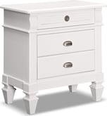 Charleston Bay White Nightstand